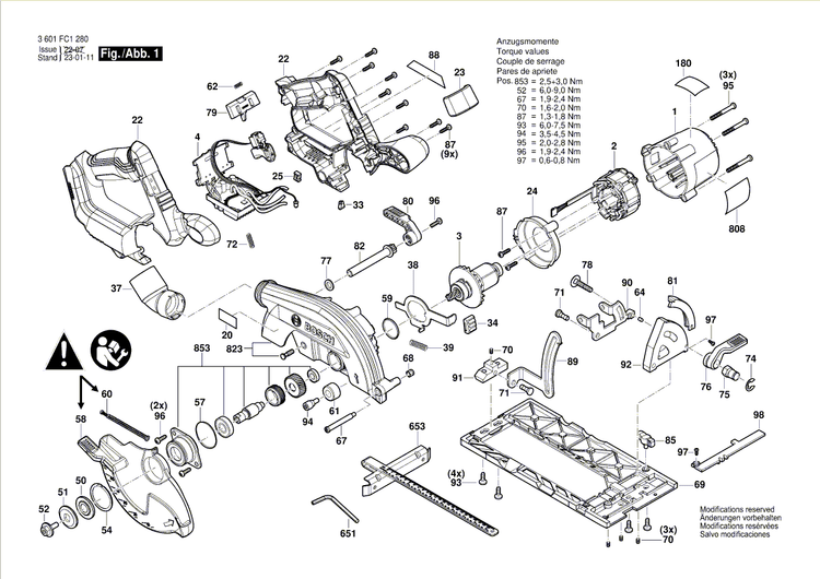 New Genuine Bosch 2610924684 Jam Nut
