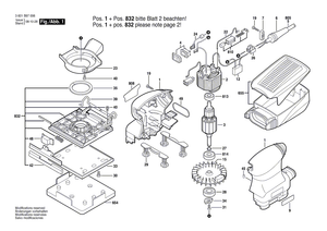 New Genuine Bosch 2610924701 Carbon-Brush Set