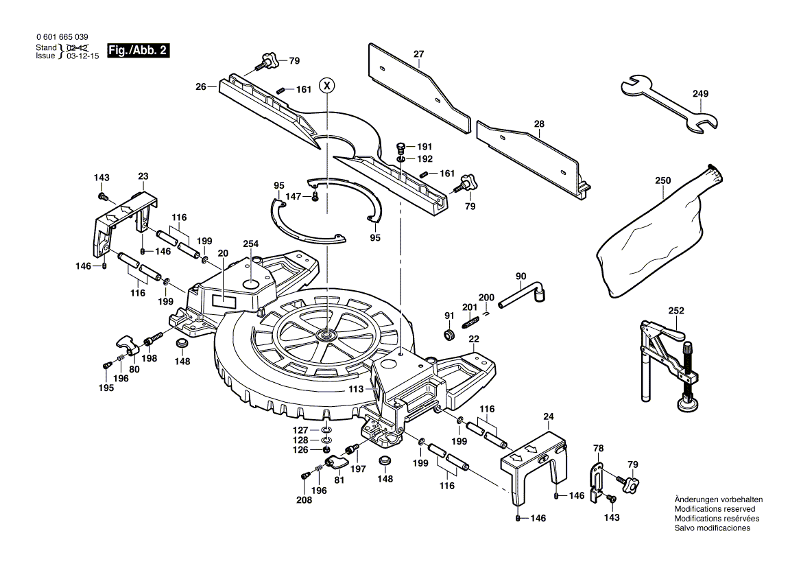 New Genuine Bosch 2610925187 Nut