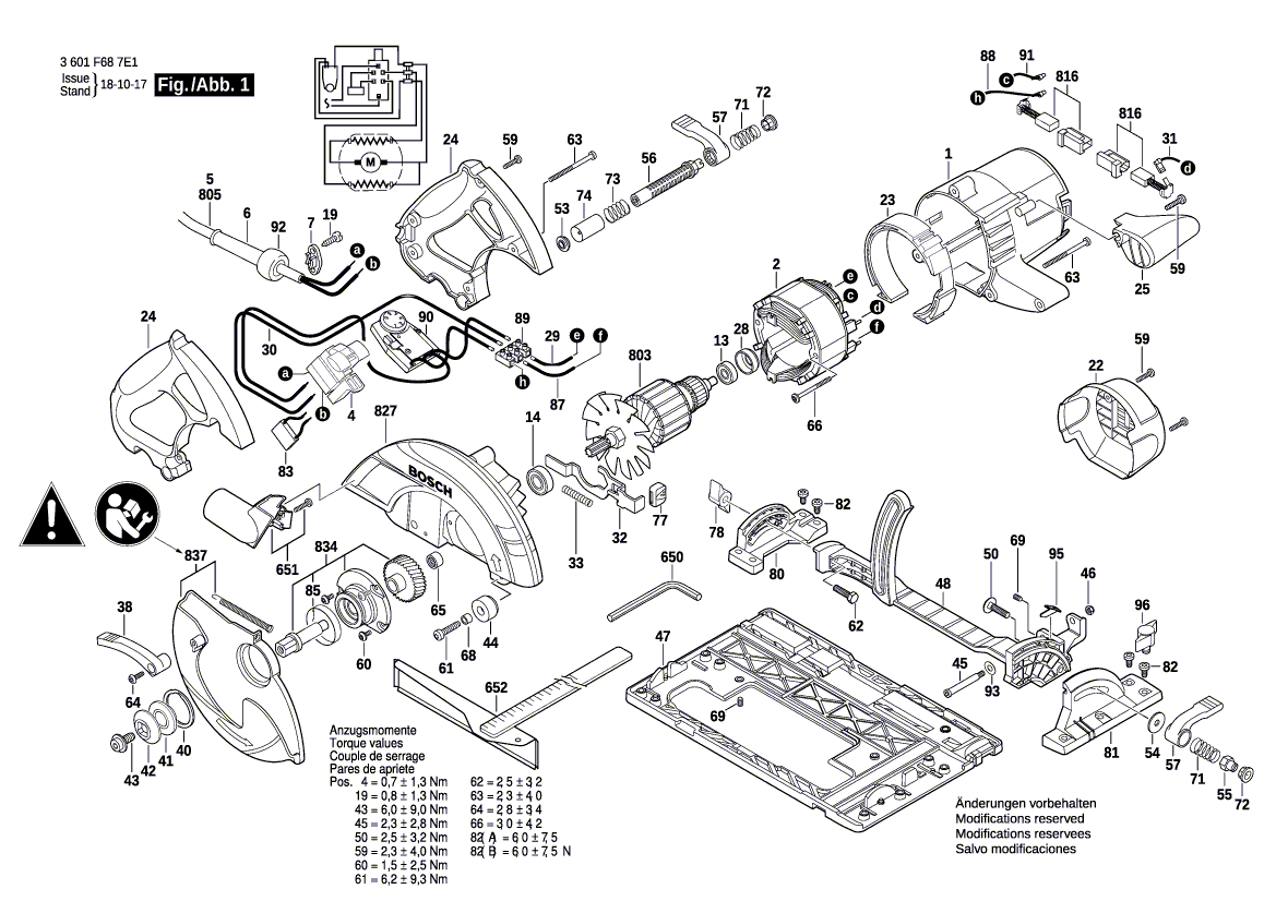 New Genuine Bosch 2610925421 Switch