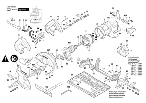 New Genuine Bosch 2610934305 Motor Housing