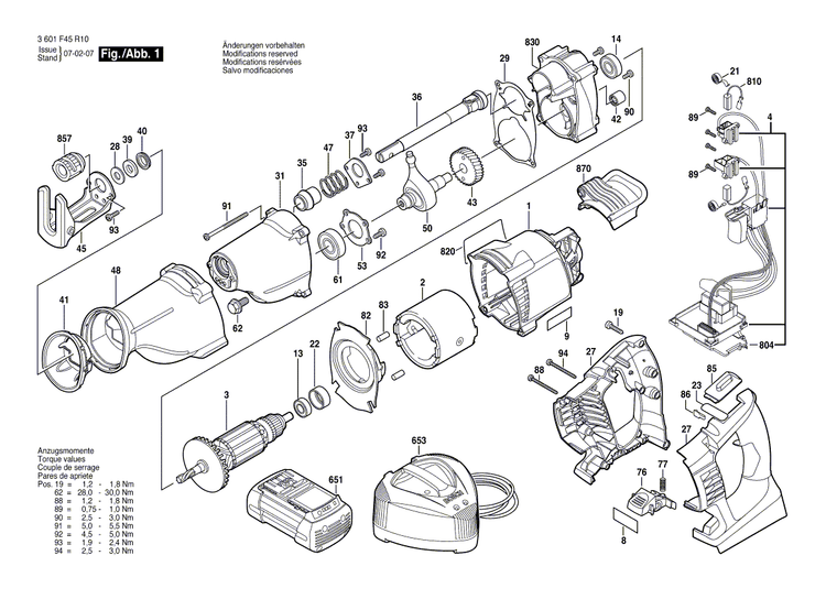 New Genuine Bosch 2610935004 Plastic Collar