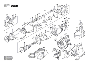 New Genuine Bosch 2610935015 Locking Slide