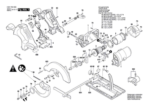 New Genuine Bosch 2610935245 Push-Button