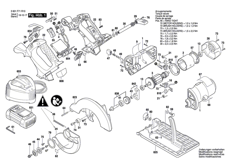 New Genuine Bosch 2610942109 Pole housing