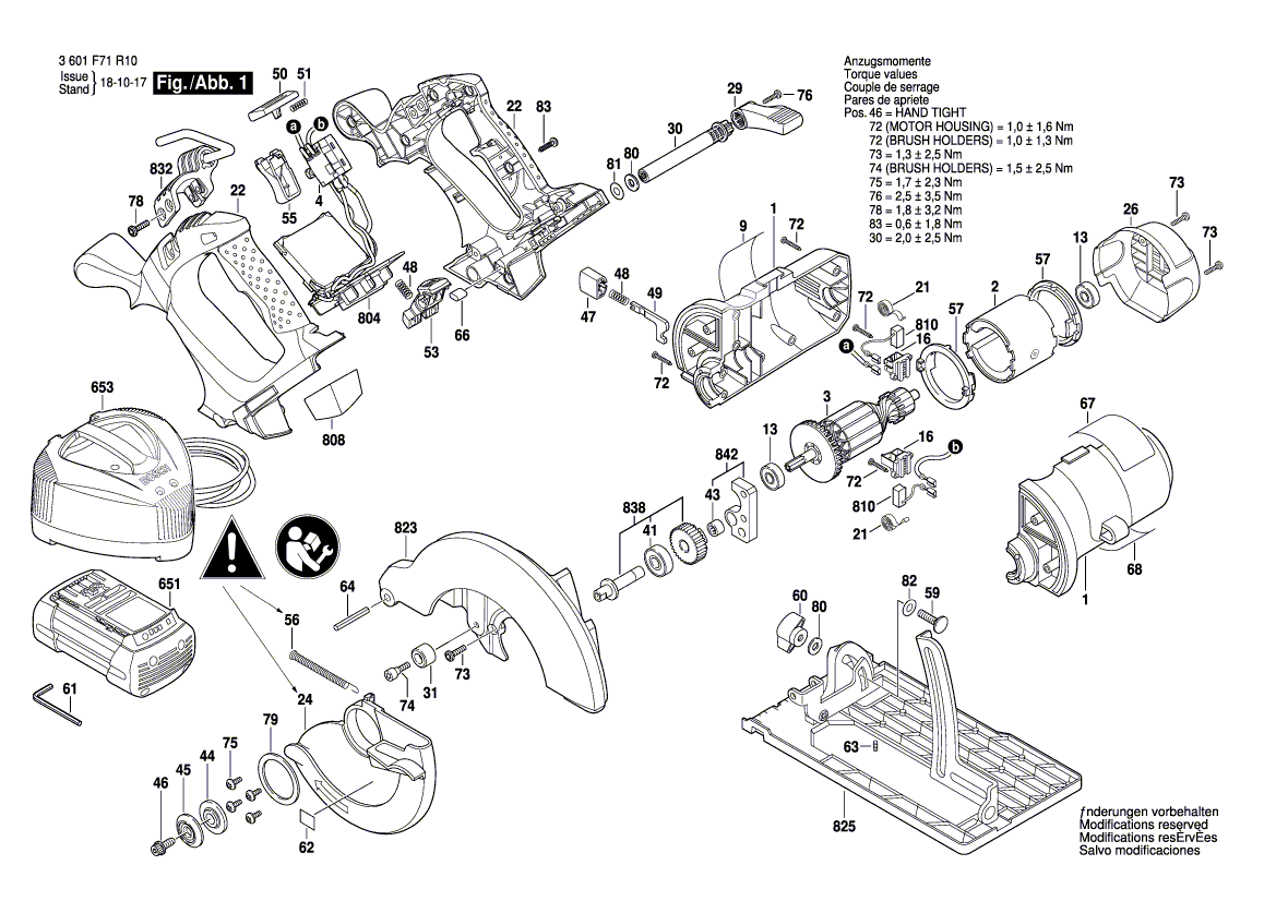 New Genuine Bosch 2610942927 Adjustment rod
