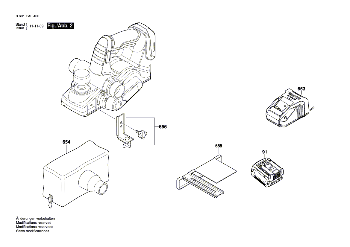 New Genuine Bosch 2610942930 Trigger