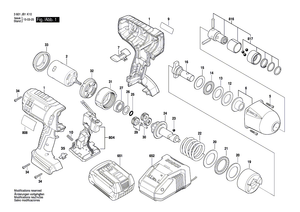 New Genuine Bosch 2610943878 Thrust Bearing