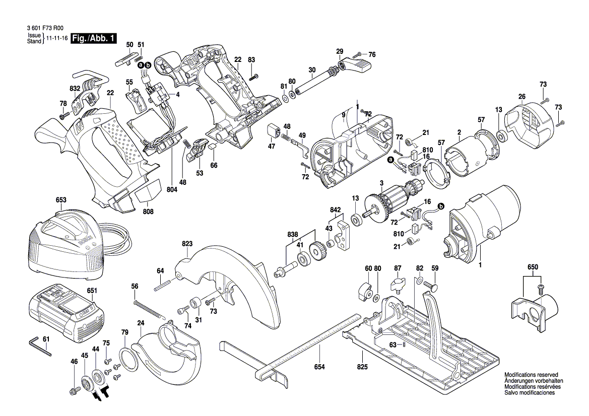 New Genuine Bosch 2610946106 Nameplate