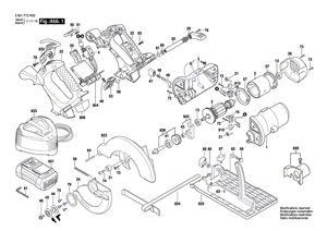 New Genuine Bosch 2610946106 Nameplate