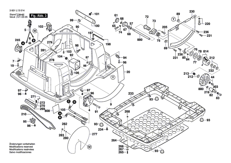 New Genuine Bosch 2610950047 Arbor