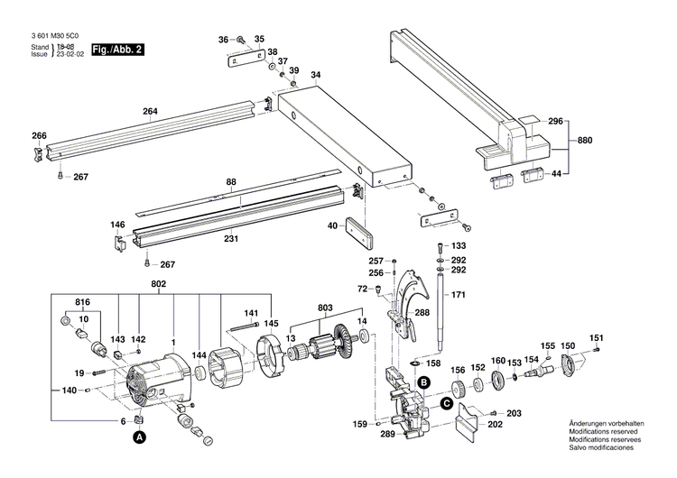 New Genuine Bosch 2610950059 Handle