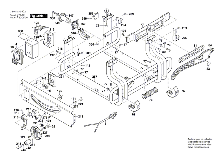 New Genuine Bosch 2610950070 Bushing