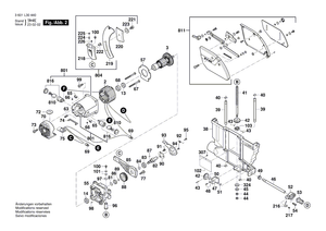 New Genuine Bosch 2610950076 Mounting Rail
