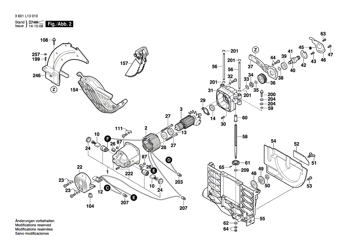 New Genuine Bosch 2610950087 Screw