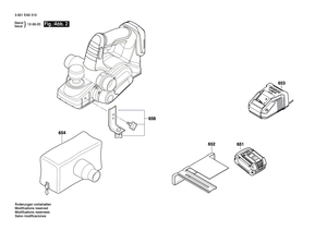 New Genuine Bosch 2610955167 Locking Slide