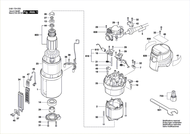 New Genuine Bosch 2610956416 Indicator