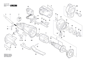 New Genuine Bosch 2610956952 Baffle