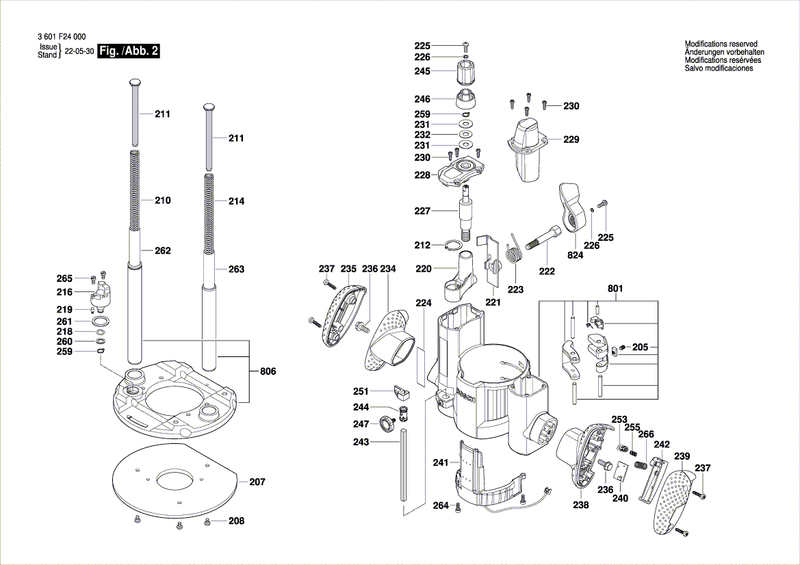 New Genuine Bosch 2610957840 Protection cover