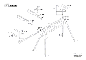 New Genuine Bosch 2610958968 Carrying Bolt
