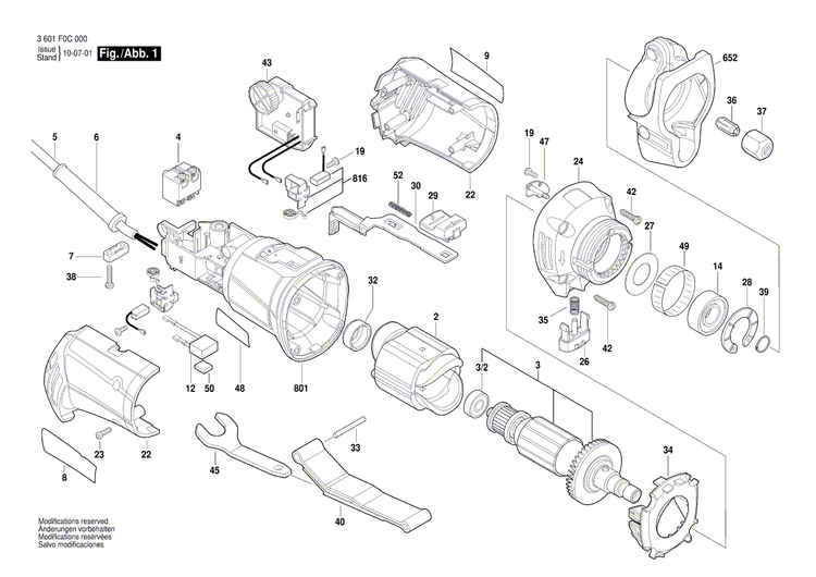 New Genuine Bosch 2610959392 Carbon-Brush Set