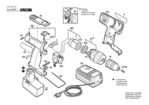 New Genuine Bosch 2610967116 Pinion