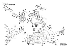 New Genuine Bosch 2610967445 Handle