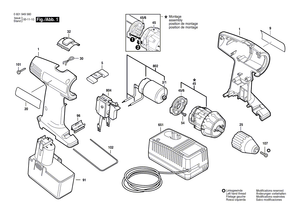 New Genuine Bosch 2610967639 Change-Over Switch