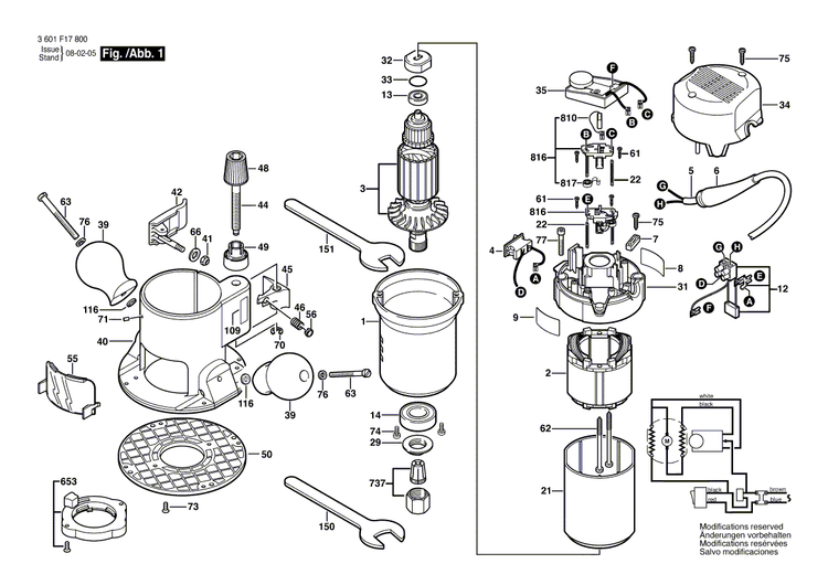 New Genuine Bosch 2610991371 Spring