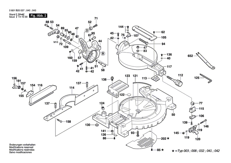 New Genuine Bosch 2610992377 Stud bolt
