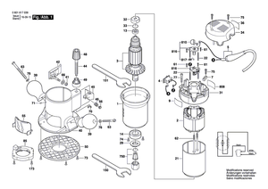 New Genuine Bosch 2610992417 Single-Head Eng. Wrench