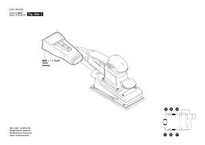New Genuine Bosch 2610994077 Marking Plate