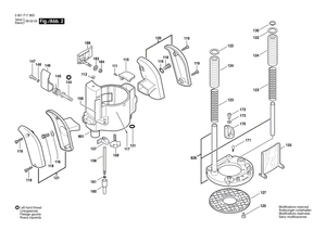 New Genuine Bosch 2610996107 Handle