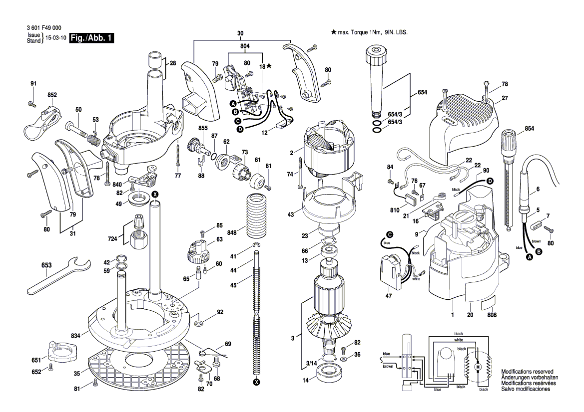 New Genuine Bosch 2610996142 Screw