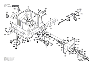 New Genuine Bosch 2610996858 Table top