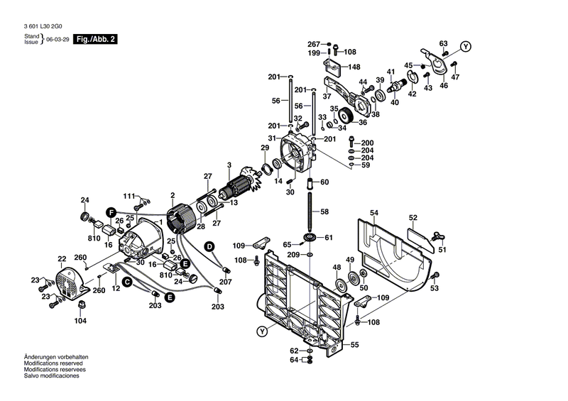 New Genuine Bosch 2610996900 Protective Cover