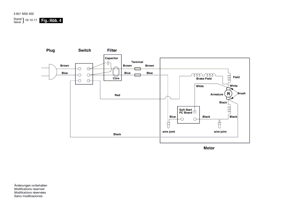 New Genuine Bosch 2610996944 Guide Bracket