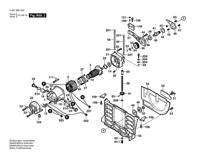 New Genuine Bosch 2610997221 Bushing