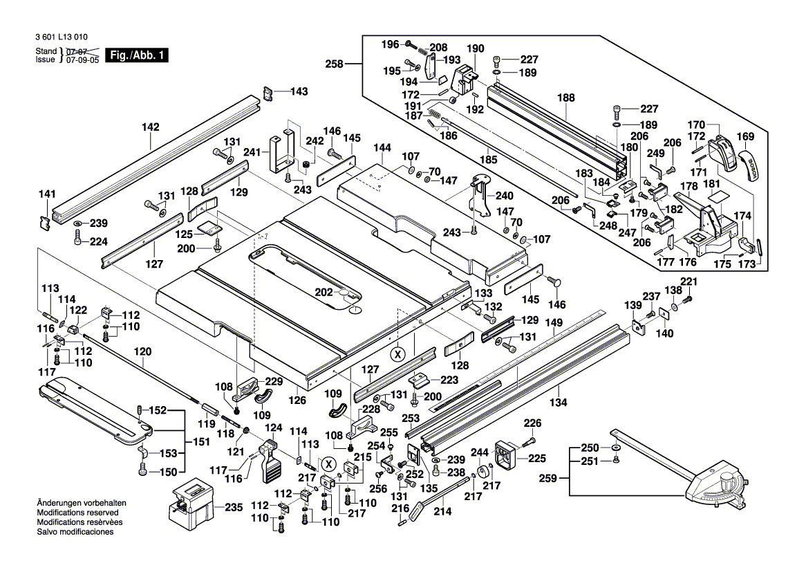 New Genuine Bosch 2610997249 Shoulder Screw