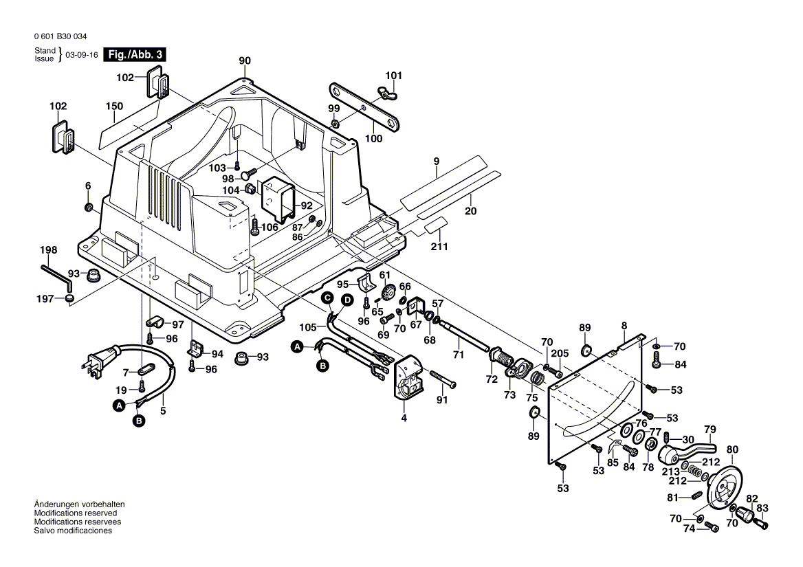 New Genuine Bosch 2610997294 Screw