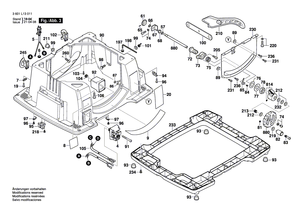 New Genuine Bosch 2610997306 Speed governor