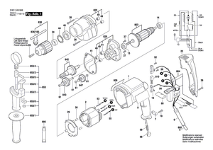 New Genuine Bosch 2610998102 Housing Cover