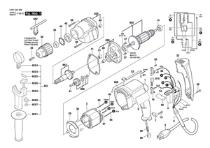 New Genuine Bosch 2610998144 Gear Housing