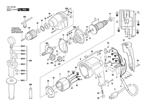New Genuine Bosch 2610998145 Gear Housing