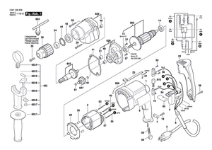 New Genuine Bosch 2610998148 Toothed Shaft