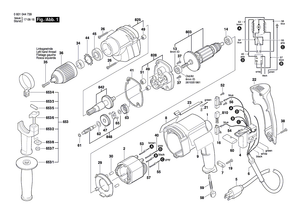 New Genuine Bosch 2610998151 Keyless Chuck