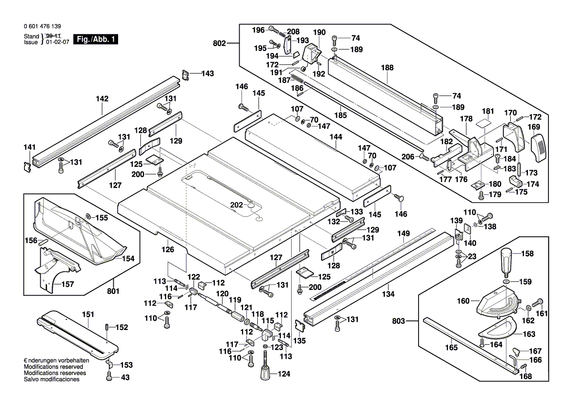 New Genuine Bosch 2610998575 Screw