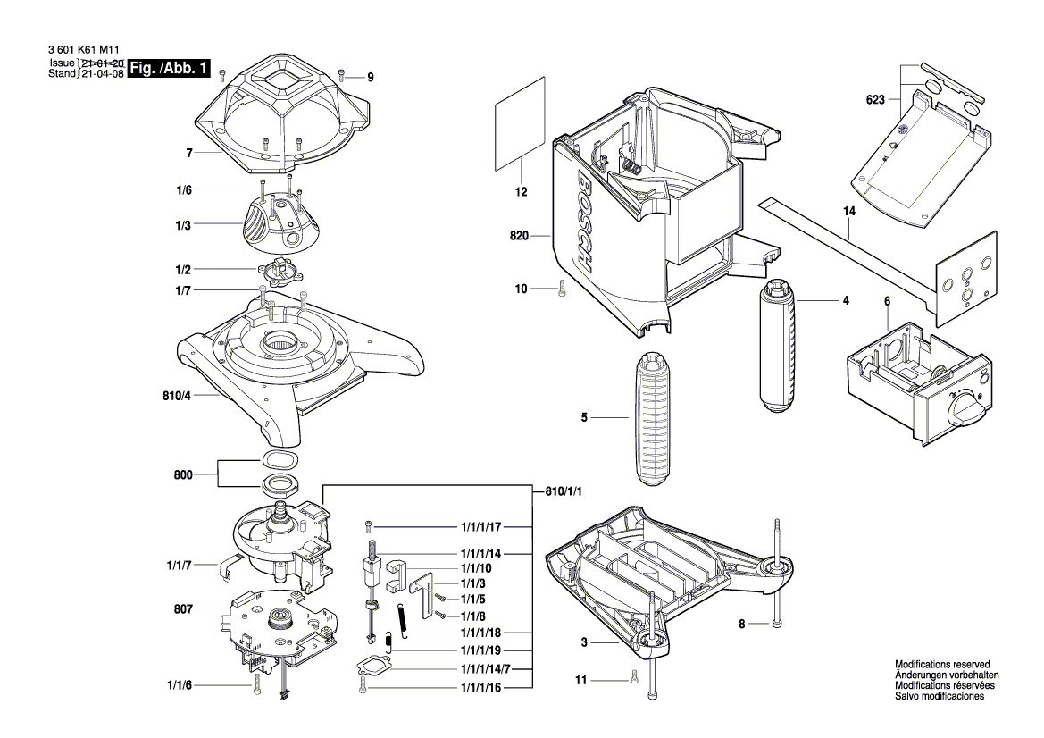 New Genuine Bosch 2610A01267 Target