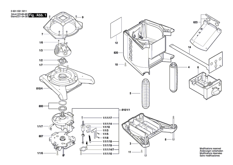 New Genuine Bosch 2610A01267 Target