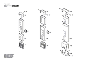 New Genuine Bosch 2610A03832 Button